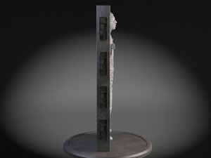 Star Wars Han Solo in Carbonite 3D Модель
