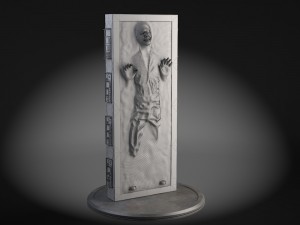 Star Wars Han Solo in Carbonite 3D Модель