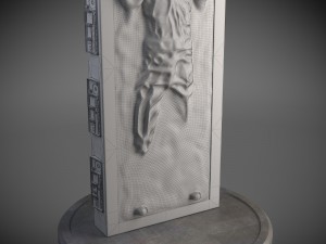 Star Wars Han Solo in Carbonite 3D Модель