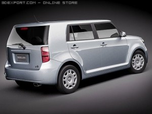 Scion xB 3D Model