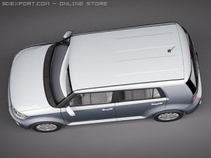 Scion xB 3D Model