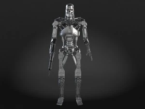 Terminador T-800 Modelo 3D