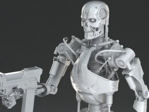 Terminador T-800 Modelo 3D