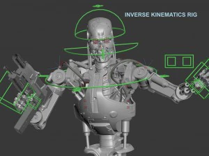 Terminador T-800 Modelo 3D