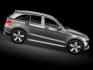 Mercedes-Benz GLC 2016 Lowpoly Modello 3D