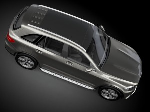 Mercedes-Benz GLC 2016 Lowpoly Modello 3D