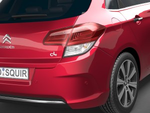 Citroen C4 2015 3D Model