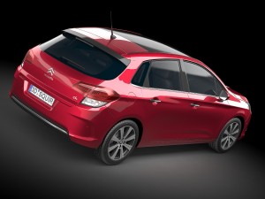 Citroen C4 2015 3D Model