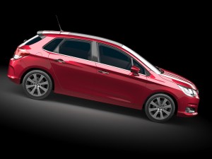 Citroen C4 2015 3D Model