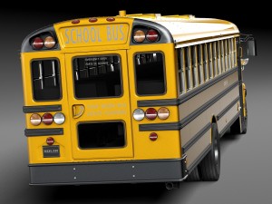 IC CE Series Schoolbus 2015 Lowpoly 3D 모델