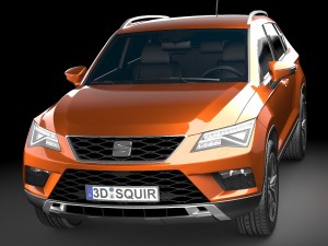 Seat Ateca 2017 Modelo 3D