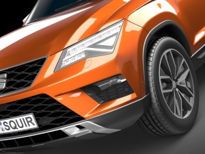 Seat Ateca 2017 Modelo 3D