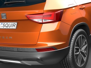 Seat Ateca 2017 Modelo 3D