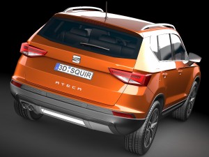 Seat Ateca 2017 Modelo 3D