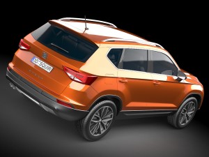 Seat Ateca 2017 Modelo 3D