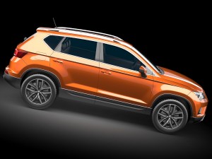 Seat Ateca 2017 Modelo 3D