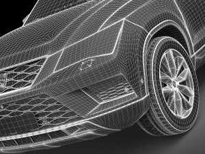 Seat Ateca 2017 Modelo 3D