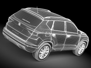 Seat Ateca 2017 Modelo 3D