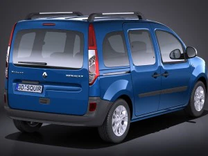 Renault Kangoo 2016 3D Model