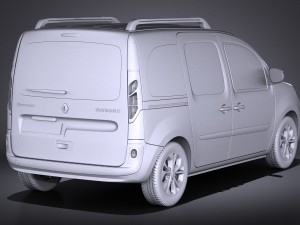 Renault Kangoo 2016 Model 3D