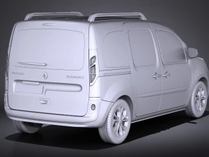 Renault Kangoo 2016 3D Model