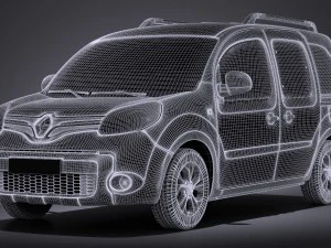 Renault Kangoo 2016 3D Model