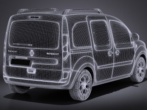 Renault Kangoo 2016 Model 3D
