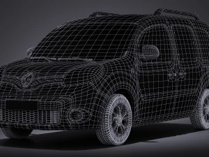 Renault Kangoo 2016 3D Model