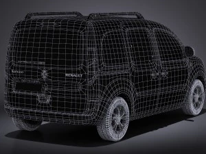 Renault Kangoo 2016 3D Model