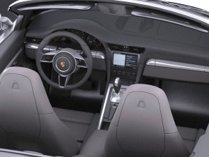 Porsche 911 Carrera Cabriolet 2016 Model 3D