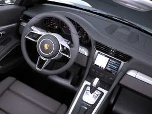 Porsche 911 Carrera Cabriolet 2016 Model 3D