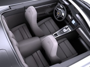 Porsche 911 Carrera Cabriolet 2016 Model 3D
