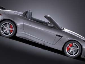 Jaguar F-type SVR Cabrio 2017 3D 모델