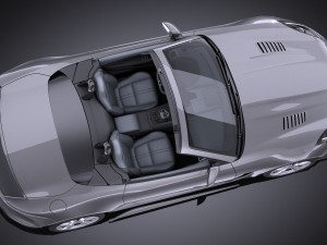 Jaguar F-type SVR Cabrio 2017 3D 모델