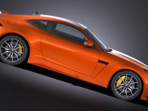 Jaguar F-type SVR Coupe 2017 3D Model