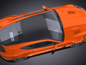 Jaguar F-type SVR Coupe 2017 3D Model