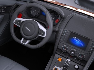 Jaguar F-type SVR Coupe 2017 3D Model