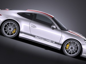 Porsche 911 R 2017 3D Model