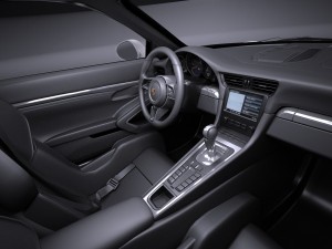 Porsche 911 R 2017 3D Model
