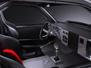 Lancia Delta S4 Rally Car Modello 3D