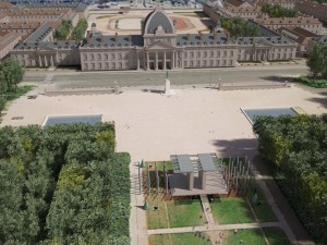 Paris City Eiffel Tower 3D Model