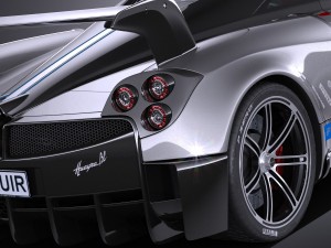 Pagani Huayra BC 2016 3D Model