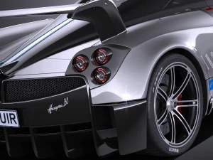 Pagani Huayra BC 2016 3D Model