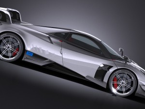 Pagani Huayra BC 2016 3D Model