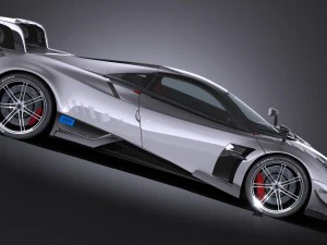 Pagani Huayra BC 2016 3D Model