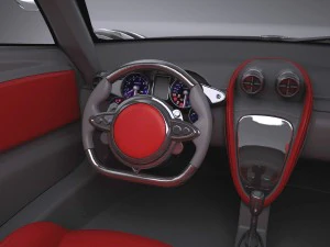 Pagani Huayra BC 2016 3D Model