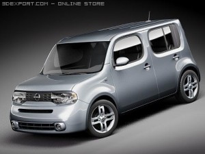 Nissan Cube Model 3D