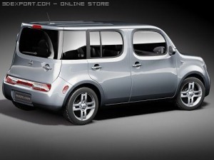 Nissan Cube 3Dモデル