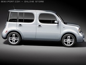 Nissan Cube 3Dモデル