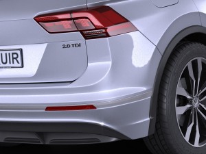 Volkswagen Tiguan r 2017 3D 模型